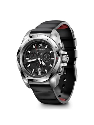 Victorinox Men 43 mm Size Black Dial I.N.O.X. Chrono Watch - V241983-Black
