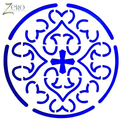 Imported Stencils- 5"*5"- Graphic Mandala Design Background 8