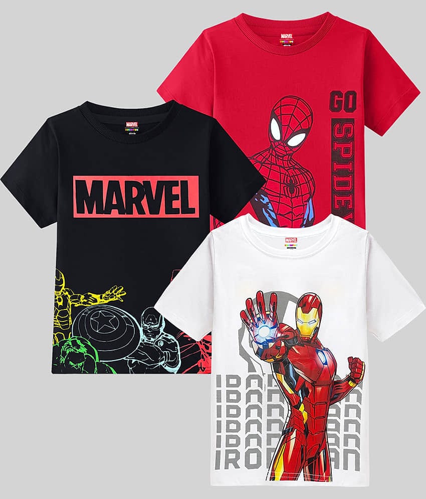 Kuchipoo Pack of 1 Boys Cotton Blend T-Shirt ( Multi Color )