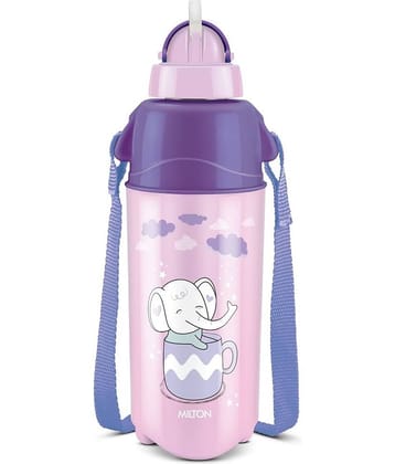 Milton - Kool Trendy 500 Purple School Water Bottle 490 mL ( Set of 1 )