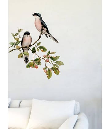 Decor Villa Two cute birds Vinyl Wall Stickers