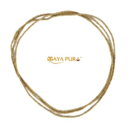 MAYAPURI Natural Basil Wood Original Tulsi Mala (48 inch, Brown) Small Beads (Pack of 1) MAYAPURI Natural Basil Wood Original Tulsi Mala (48 inch, Brown) Small Beads (Pack of 1)