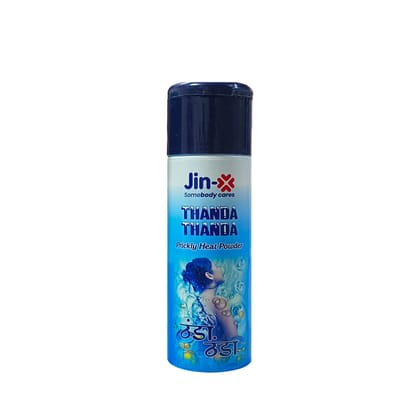 Jin-x Thanda Thanda Regular Prickly Heat Powder (50 gm) Jin-x Thanda Thanda Regular Prickly Heat Powder (50 gm)