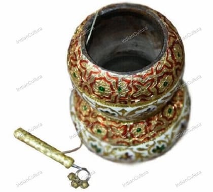 Indian Instrument Handmade Meenakari Work Bhapang Zarbagli String Class Ancient