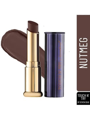 Seven Seas TOUCH N TRY Lipmatte Lipstick (Nutmeg,3.8g)