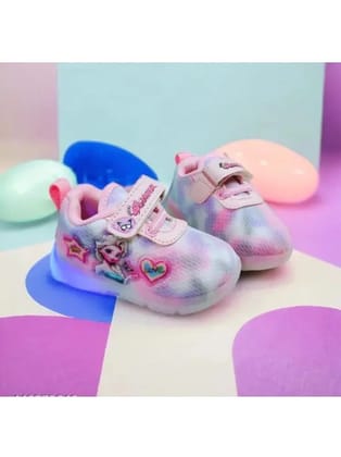 GLOBIN - Pink Girls LED Shoes ( 1 Pair ) - None