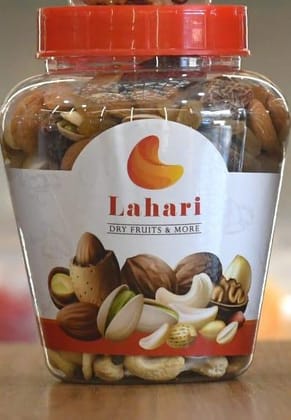 MIXED DRY FRUITS JAR 500G