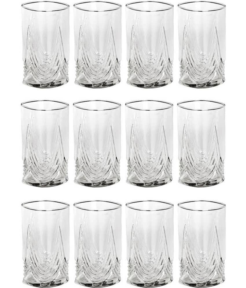 Afast Water/Juice  Glasses Set,  300 ML - (Pack Of 12)