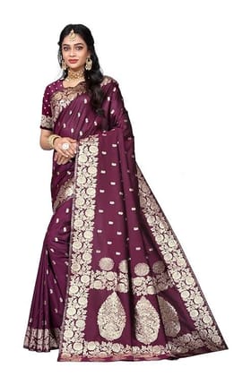 sarees for women with Unstitched blouse piece