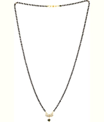 JIPPA - Golden Mangalsutra ( Pack of 1 )