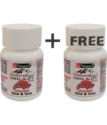 Dr. Thapar'S Himalyan Original Shilajit Capsule Buy Oneget One Pack Of 30 Capsules Each