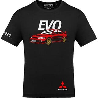 FastB Men Printed Round Neck Black T-Shirt