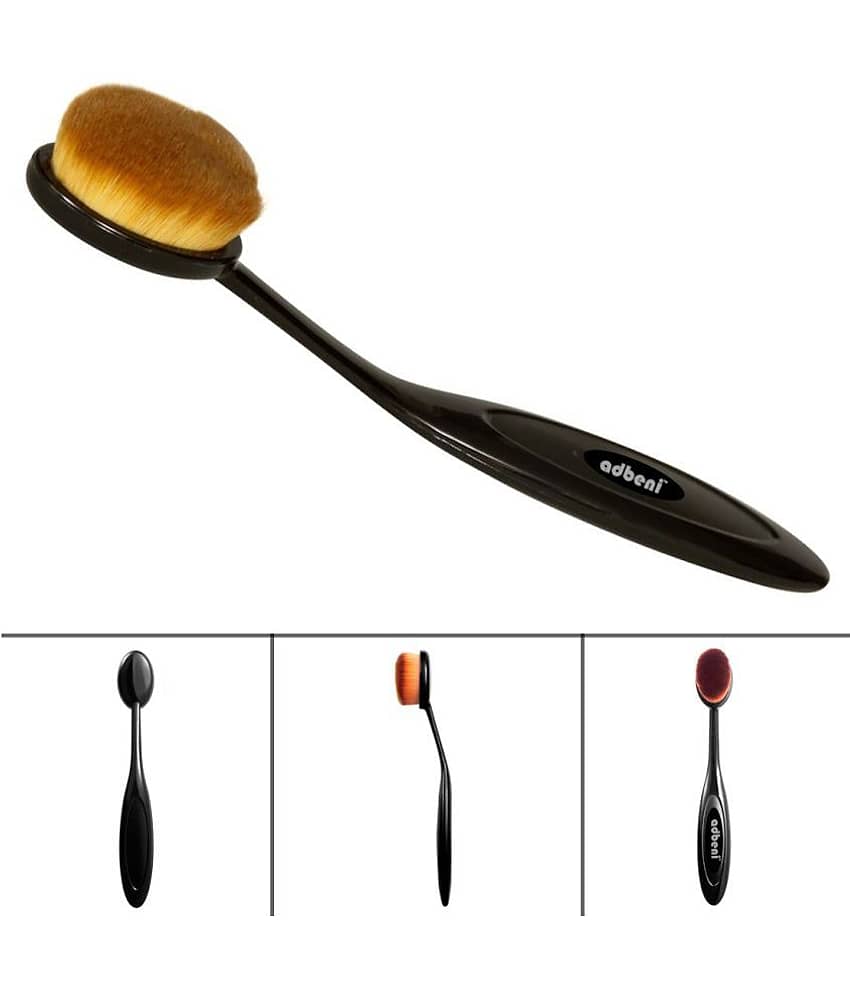 Adbeni Imported High Quality Oval Makeup Brush-27023-4 Synthetic 1 no.s