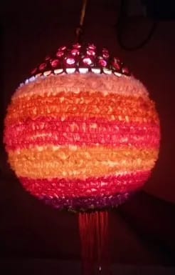 Hand made light kandil