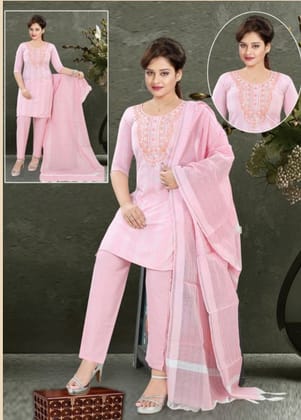 Pink Graceful Women Dupatta Sets