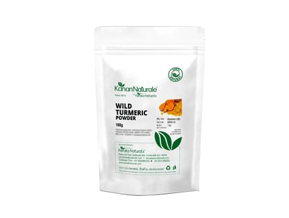 Kerala Naturals Wild turmeric (Kasturi)  Powder 200 gm ( 100 gm x 2 Packs ) (Size - 200gm) by Kerala Naturals