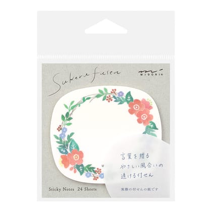 Midori Sticky Notes Transparency Wreath