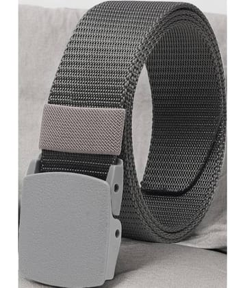 Kastner - Gray Canvas Men's Casual Belt ( Pack of 1 )