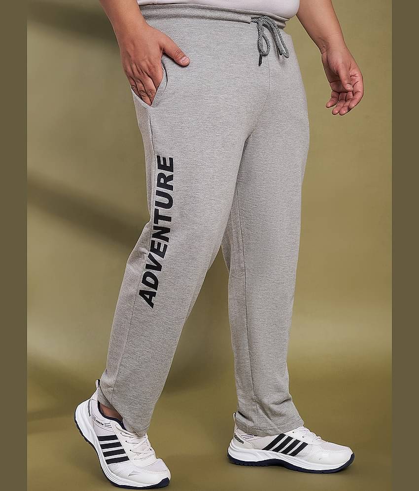 AUSTIVO Grey Cotton Blend Men's Trackpants ( Pack of 1 )