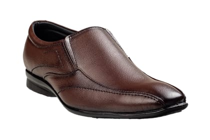 Beresford Gents Brown Slip-On Shoe-Brown / 5