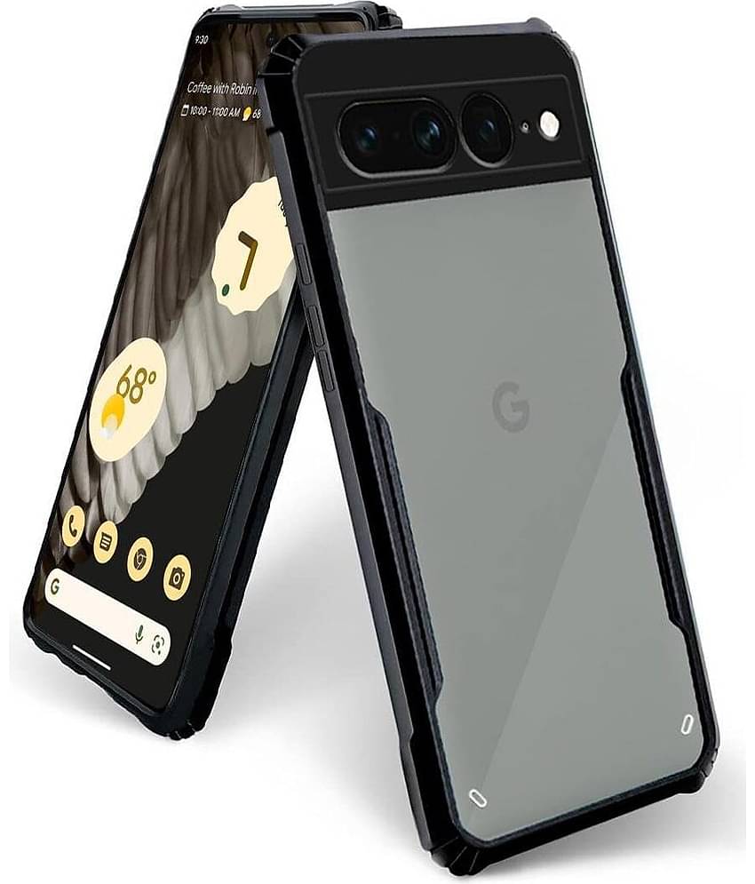 VAKIBO Plain Cases Compatible For Rubber Google Pixel 7 Pro ( Pack of 1 )