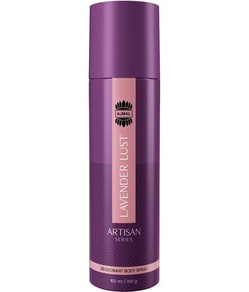 Ajmal Artisan - Lavender Lust Deodorant Perfume 150ml Longlasting Spray Gift For Women Pack of 1