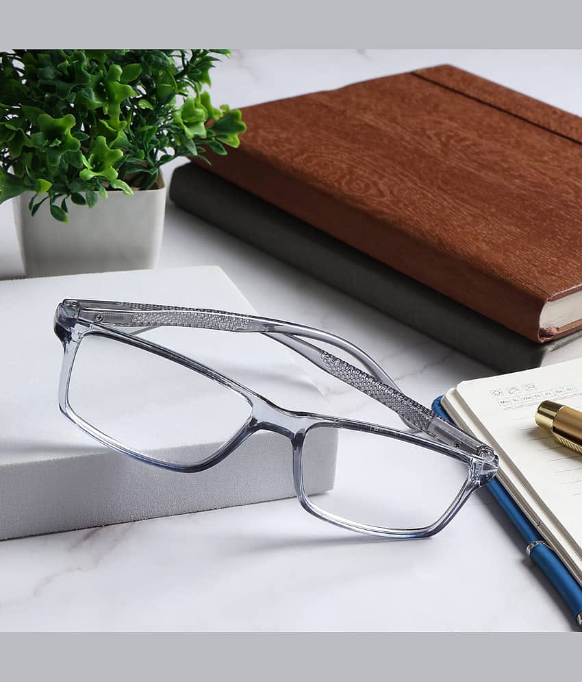 Hexxa Rectangle Full Rim Reading Glasses