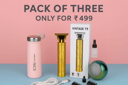 Ultimate Daily Essentials Combo – Style, Groom, Groove! Ultimate Daily Essentials Combo – Style, Groom, Groove!