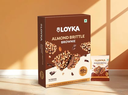 Loyka Brownie Brittle (120g) | Fudgy Chocolate Brownie Crunch | Gourmet Dessert Loyka Brownie Brittle (120g) | Fudgy Chocolate Brownie Crunch | Gourmet Dessert