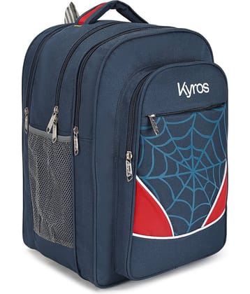 Kyros Blue Polyester Backpack ( 65 Ltrs )