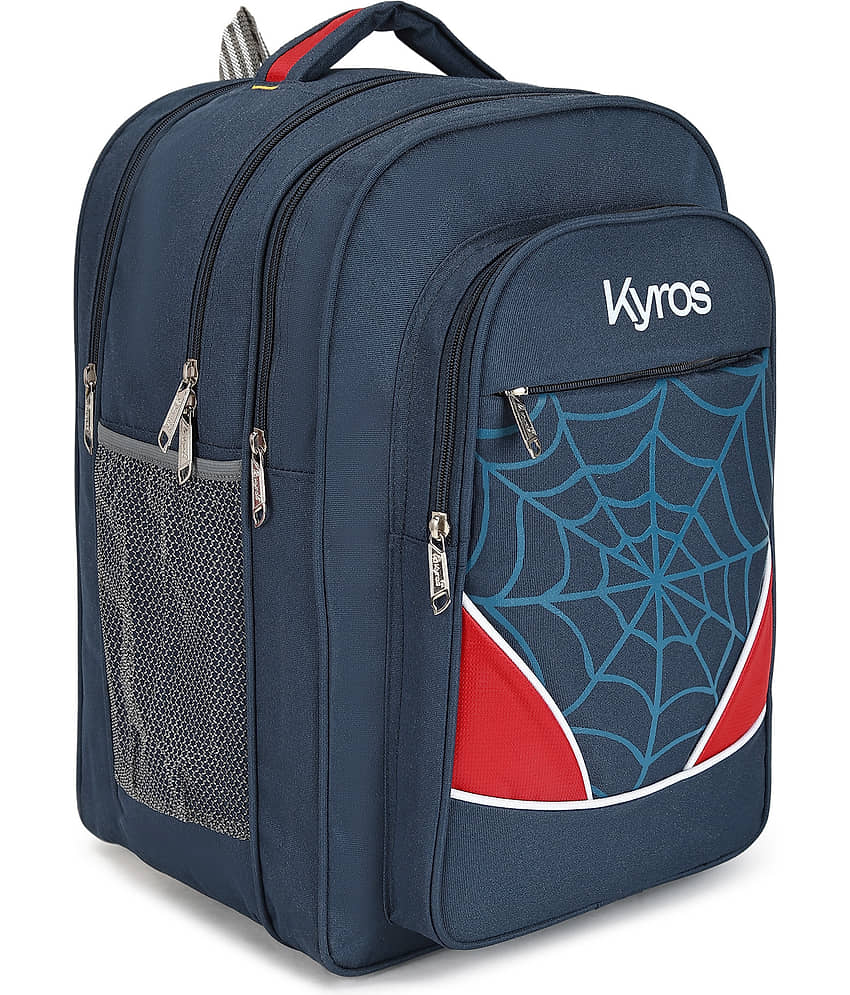 Kyros Blue Polyester Backpack ( 65 Ltrs )