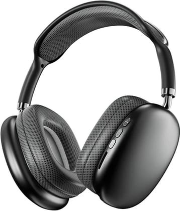 Neo P9 Bluetooth Bluetooth Headphone On Ear 2 Hours Playback Active Noise cancellation IPX4(Splash & Sweat Proof) Black