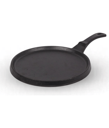 The Indus Valley - Cast Iron Flat Tawa ( Pack of 1 )