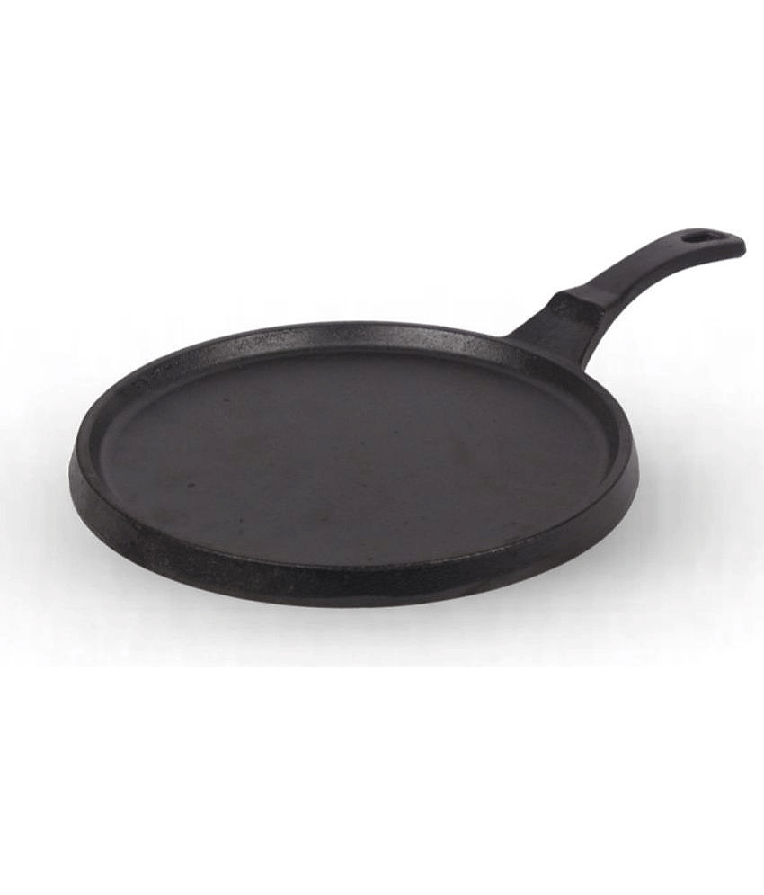The Indus Valley - Cast Iron Flat Tawa ( Pack of 1 )