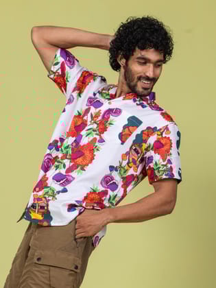 Men’s Cotton Shirt | Rosa-S
