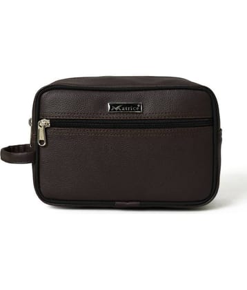 MATRICE Brown Hand Pouch