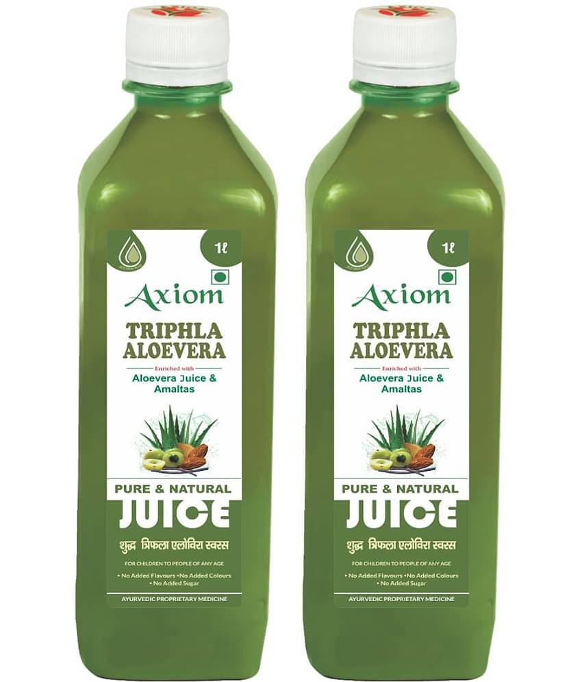 Triphla Aloevera Juice 1000ml (Pack of 2)|100% Natural WHO-GLP,GMP,ISO Certified Product
