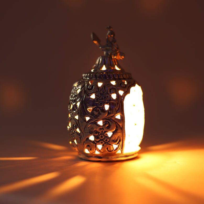 German Silver T-Light Holder