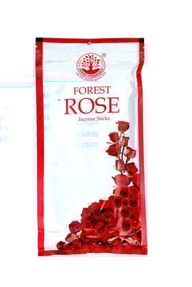 Forest Zipper Pouch Rose Black Bathi 130 Gram