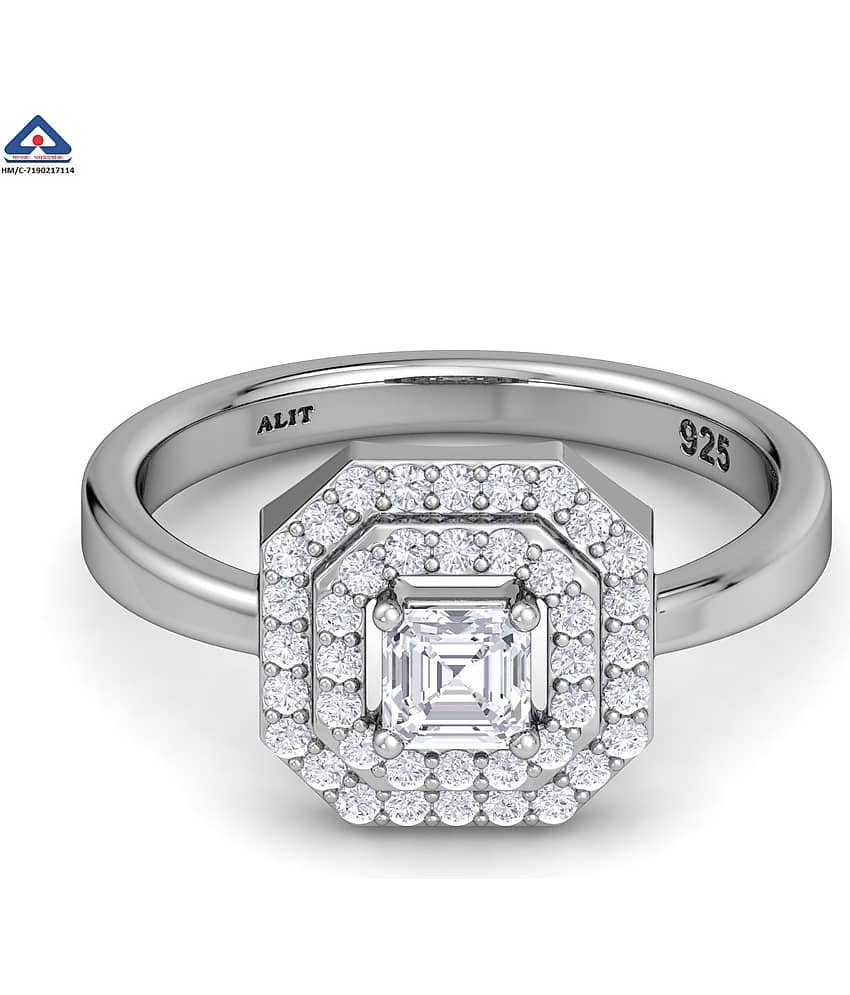 ALITJEWELLERY - Silver Rings ( Pack of 1 )