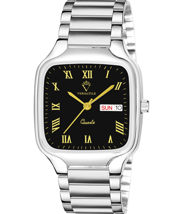 Versatile Silver Metal Analog Men's Watch