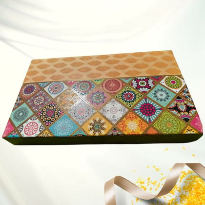 Premium Dry Fruits Gift Box – 450g Assorted Almonds, Cashews, Walnuts & Raisins – Perfect for Diwali, Weddings & Festivals