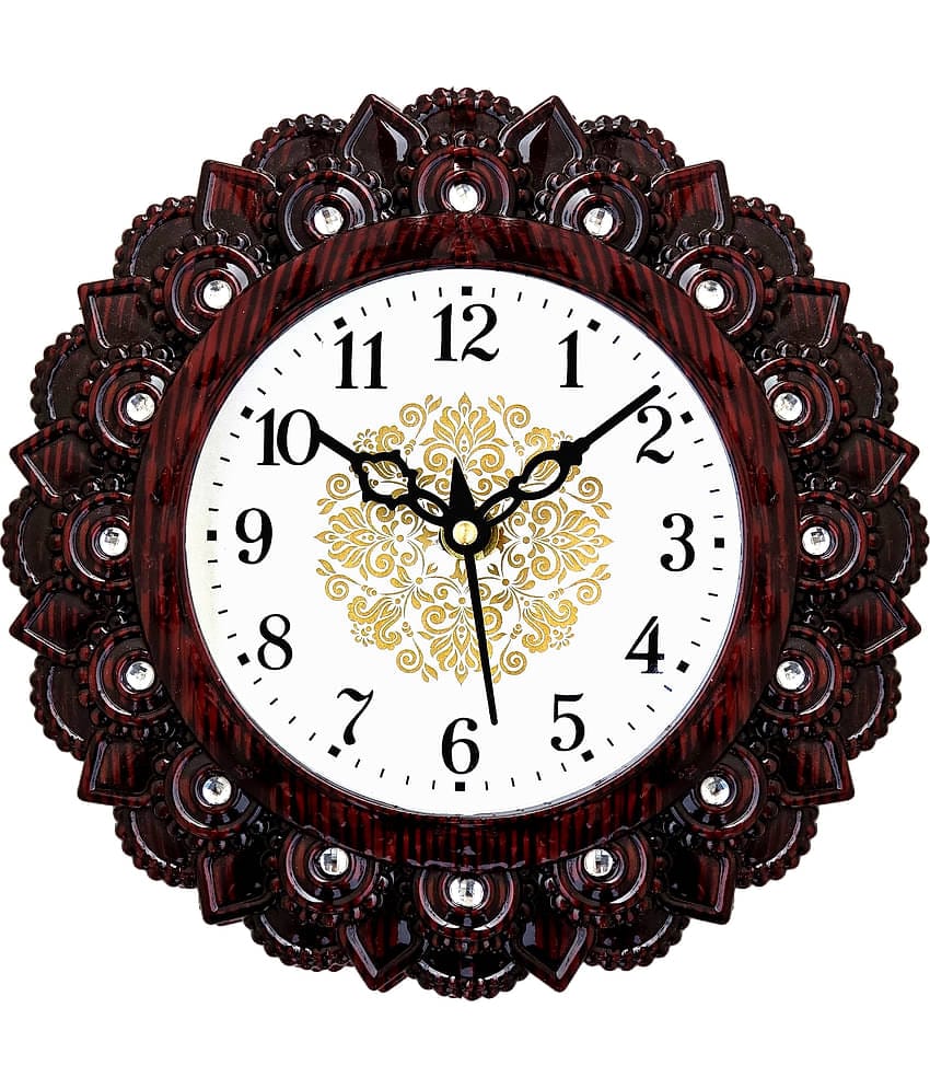 GrabBasket Circular Analog Wall Clock