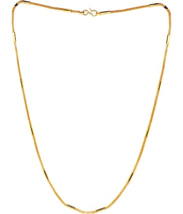 SHANKH-KRIVA Gold Plated Chain ( Set of 1 )