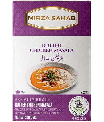 Mirza Sahab Butter Chicken Masala Instant Mix 50 gm Pack of 4
