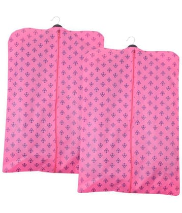 PrettyKrafts Foldable Non Woven Coat Cover (Set of 2 pcs)