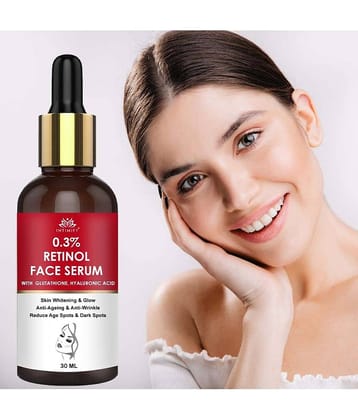 Intimify 0.3% Retinol Face Serum Retinol Serum Anti Wrinkle Serum Skin Whitening 30ml