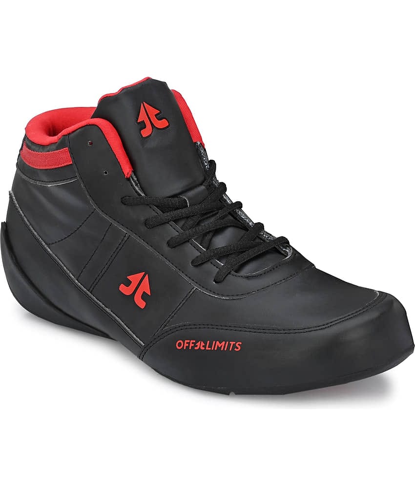 OFF LIMITS BOOT CAMP Black Basketball Shoes
