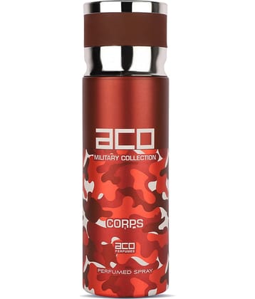 aco perfumes - Corps Deodorant, Long Lasting Fragrance Perfume Body Spray for Men 200 ml ( Pack of 1 )