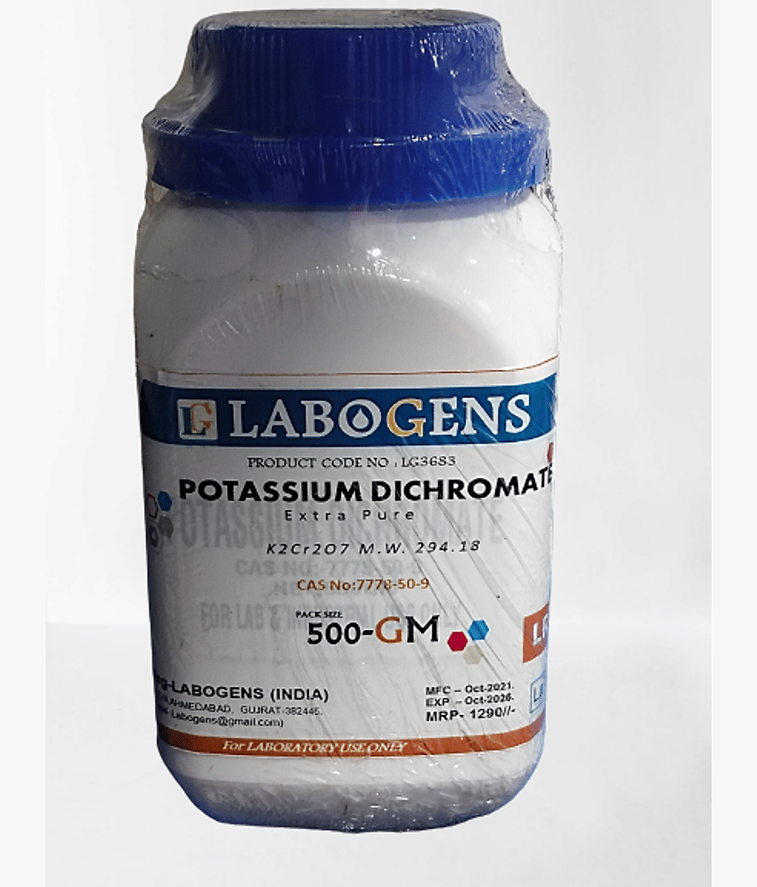 POTASSIUM DICHROMATE Extra Pure 500GM